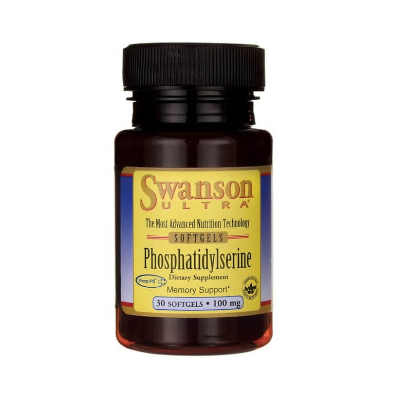 Phosphatidylserin Phosphatidylserin 100mg 30 Kapseln SWANSON