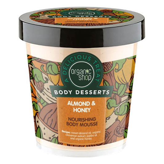 Mandel-Honig-Körpermousse 450 ml - BIO SHOP