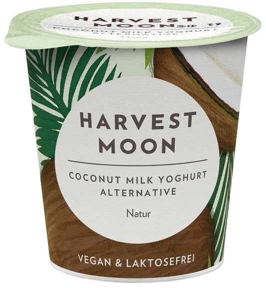 Natürliches glutenfreies Kokosnuss-Dessert von HARVEST MOON, BIO, 125 g, cremige Kokosnuss-Spezialität in Packung