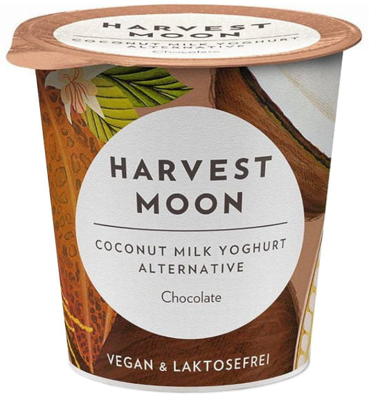 Glutenfreies Schokoladendessert mit Kokosnuss von HARVEST MOON, 125 g, cremige Schokoladen- und Kokosnuss-Delikatesse