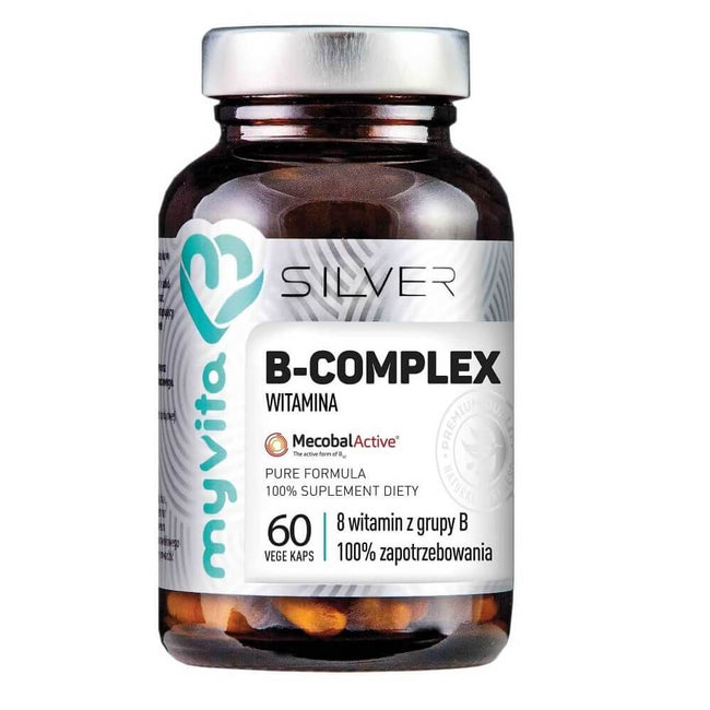 B - KOMPLEX 8 B-Vitamine 60 MYVITA SILVER PURE Kapseln Hover Image