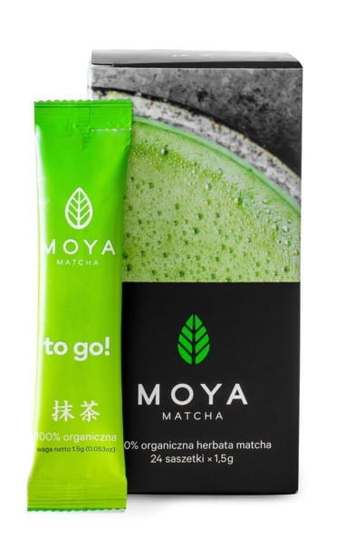Bio Matcha-Grüntee Pulver in Beutel, 36 g, von MOYA MATCHA, fein gemahlen, ideal für Tee und Kochrezepte