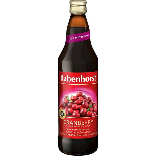 Cranberrysaft 100% 750 ml - RABENHORST