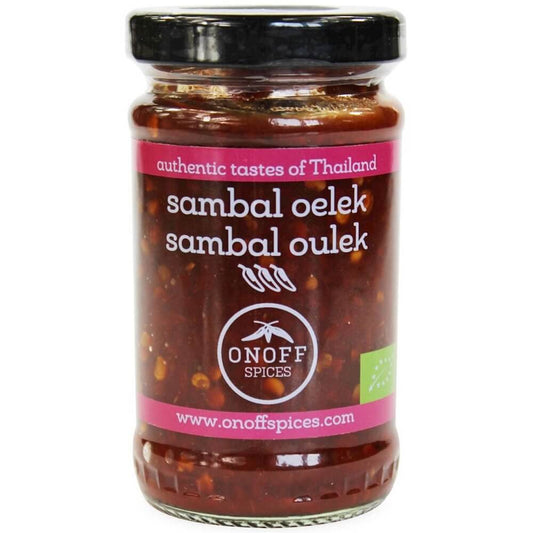 Pikante Sambalsauce glutenfrei BIO 110 g - ONOFF SPICES