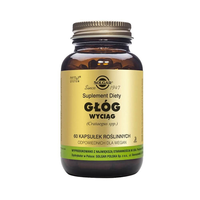 Weißdornextrakt Crataegus spp. 60 Kapseln SOLGAR Hover Image