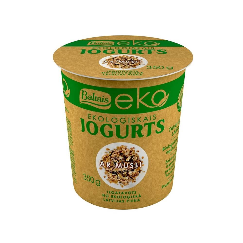 Joghurt mit Müsli BIO 350 g - BALTAIS EKO