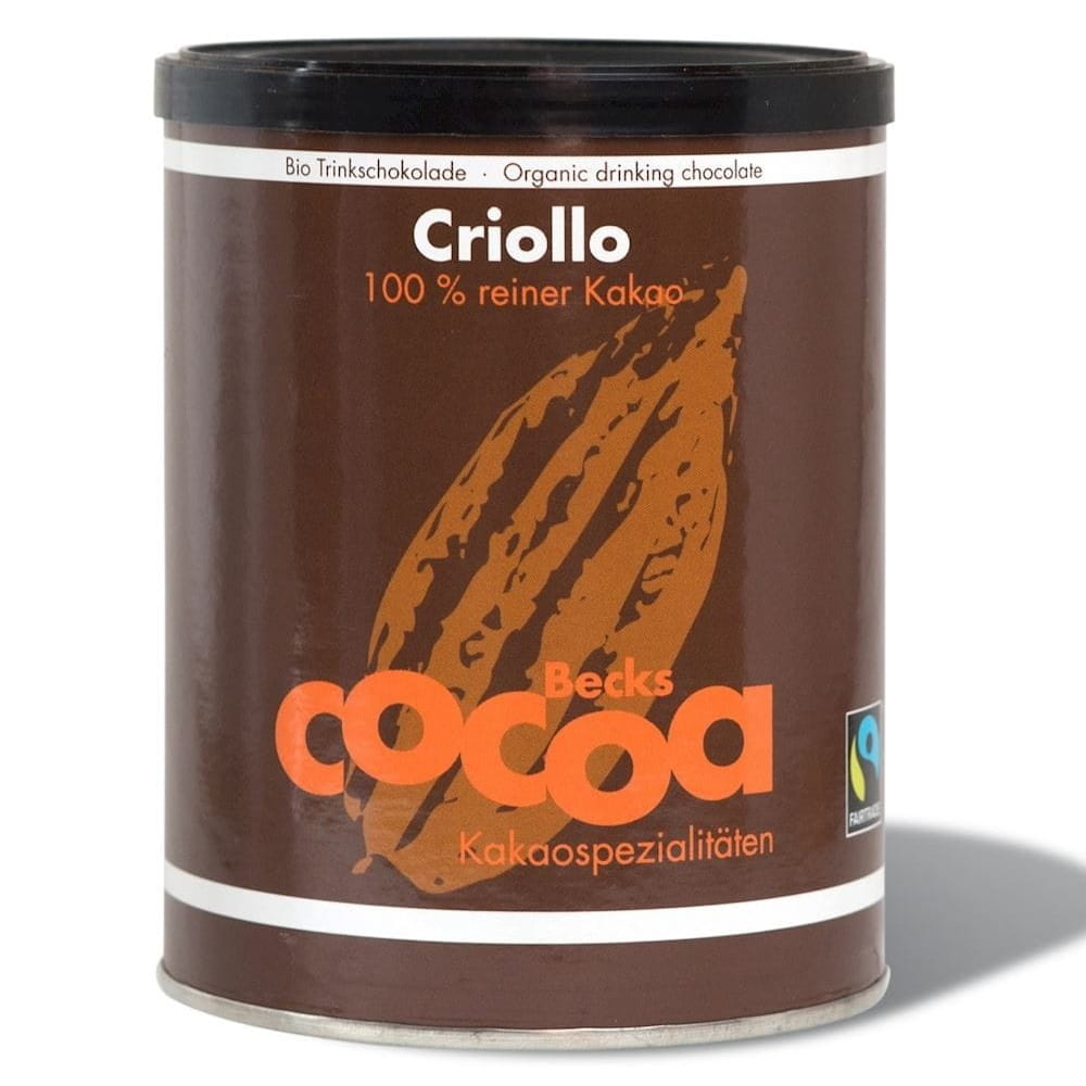 Kakaopulver criollo fair gehandelt BIO 250 g - BECKS COCOA