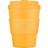 Bambus- und Maisfaserbecher von ECOFFEE CUP, 350 ml, umweltfreundliche Trinkgefäß mit natürlichem Design.