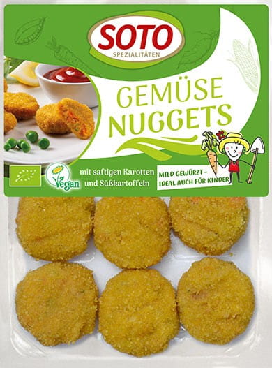 Vegetarische Nuggets BIO 150 g SOTO Hover Image