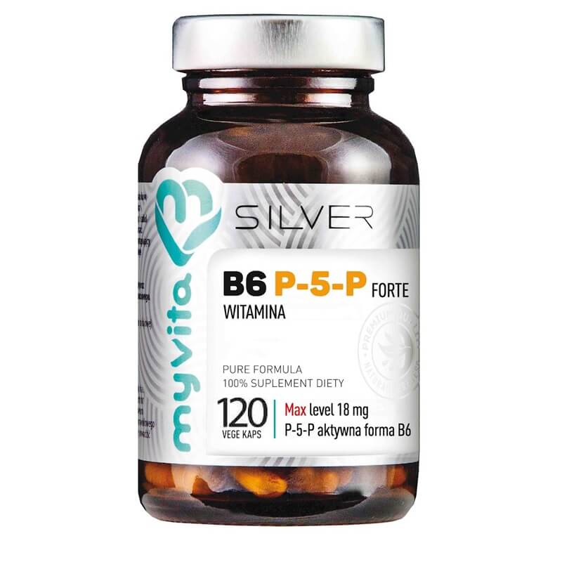 Vitamin B6 P - 5 - P FORTE 120 Kapseln MYVITA SILVER