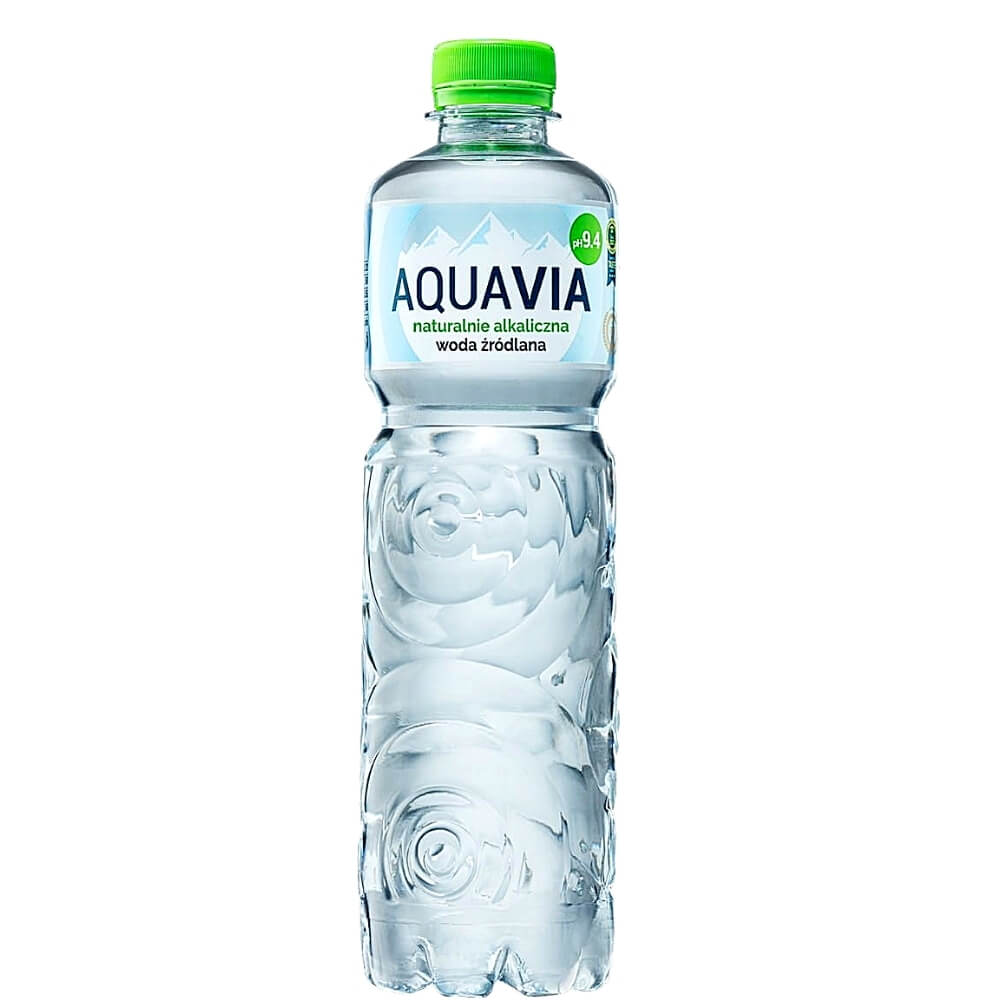 Basisches Quellwasser 500 ml - AQUAVIA