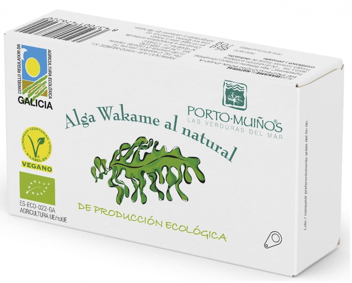 Wakame-Algen in BIO-Salzlake 80 g (70 g) (Dose) - PORTO MUINOS