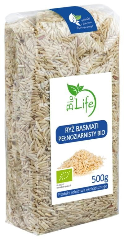 Vollkorn-Basmatireis 500g EKO BIO LIFE