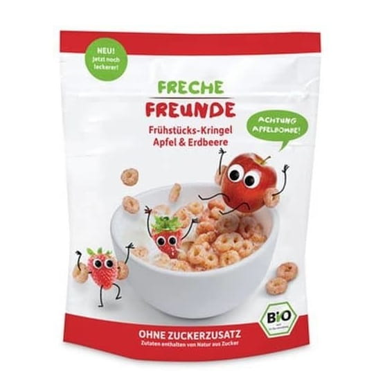 Frühstückscerealien Apfel - Erdbeere ohne Zucker 125g EKO ERDBAR