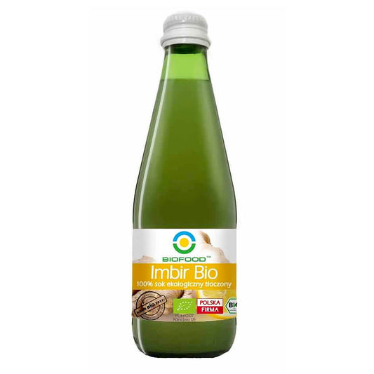 Glutenfreier NFC-Ingwersaft BIO 300 ml - BIO FOOD