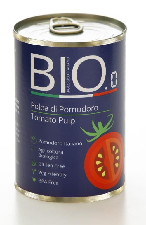 Dosen Tomatenpolpa glutenfrei, 400g, BIO, italienische Bio-Tomaten, GESTAL Marke, frische Tomaten in Dose