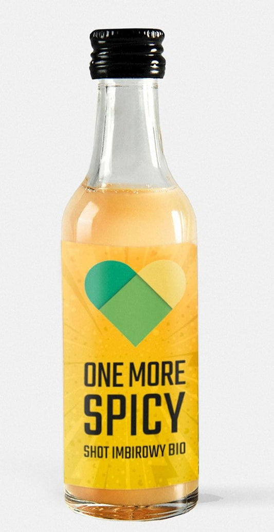 Fruchtshot Ingwer - Kurkuma - Honig - Cayennepfeffer BIO 50 ml - ONE MORE LUV