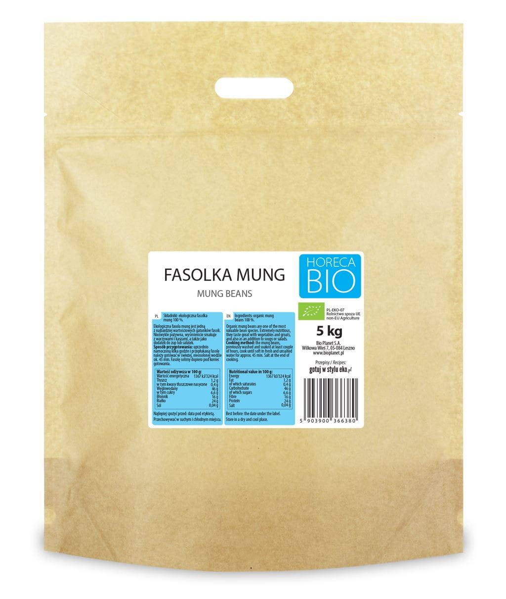 BIO Mungobohnen 5 kg - HORECA