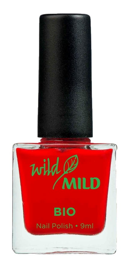 WILD & MILD Brainfood Nagellack in 9 ml Flasche, transparent mit natürlichem Glanz, für gepflegte Nägel