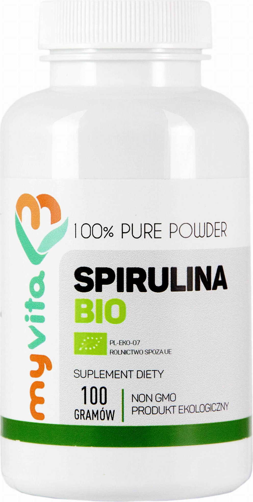 Spirulina BIO-Pulver 100g MYVITA