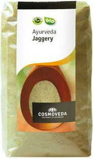 Rohrzucker jaggery BIO 400 g - COSMOVEDA Hover Image