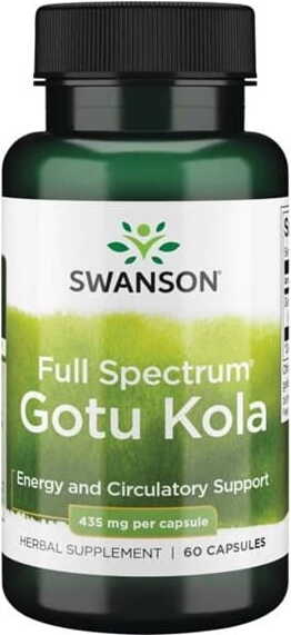 Gotu Kola Cola 435mg 60 Kapseln von SWANSON