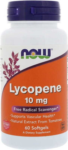 Lycopin aus Tomatenextrakt Lycopin 10 mg 60 Kapseln NOW FOODS