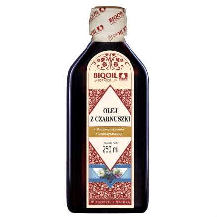 Schwarzkümmelöl, kaltgepresst, unraffiniert 250ml BIOOIL Main image