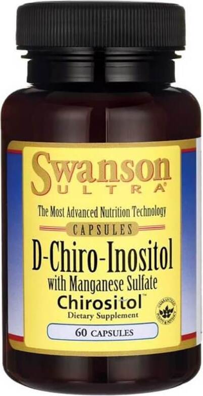 D - chiro - Inositol mit Mangan-Chirositol 60 Kapseln von SWANSON