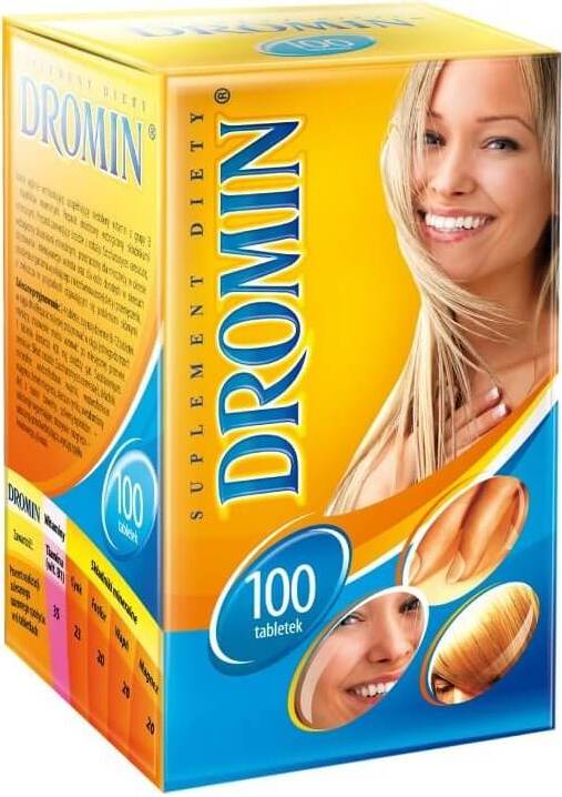 Dromin Haare Haut Nägel 100 Tabletten APIPOL FARMA