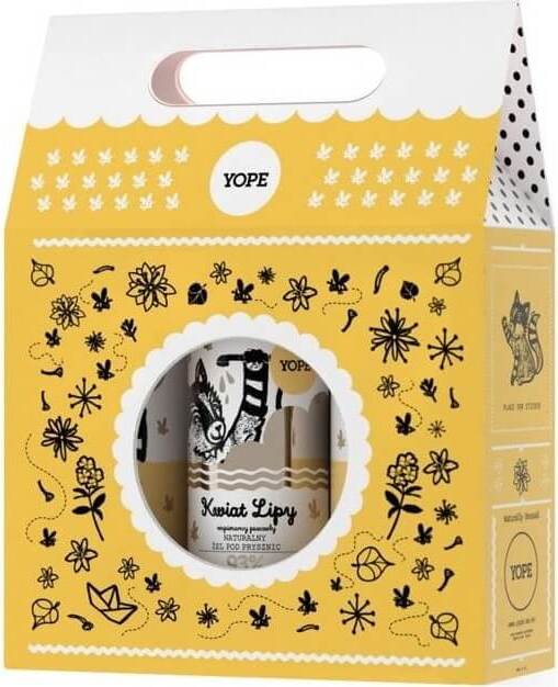 3er-Pack Set aus Lindenblütengel + Hand- und Körperlotion + tga YOPE Handseife Hover Image