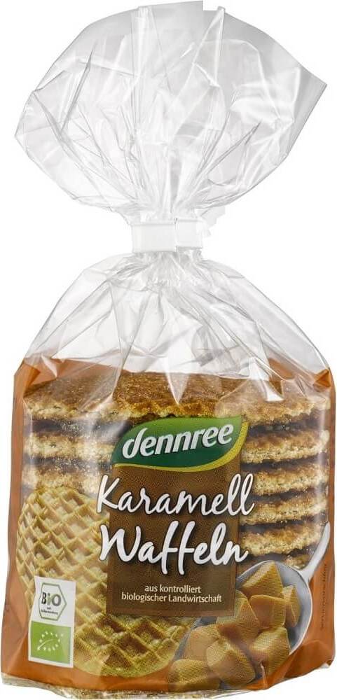 Waffeln mit Karamellfüllung BIO 315 g - DENNREE