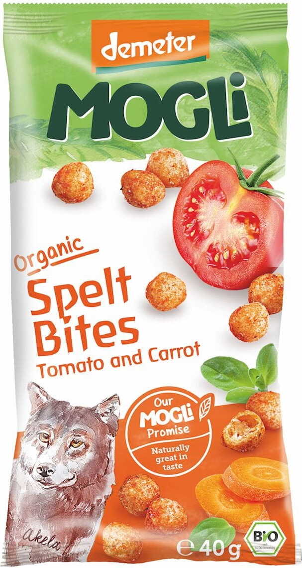 Dinkel-Tomaten-Möhren-Chips BIO 40 g - MÖGLICH