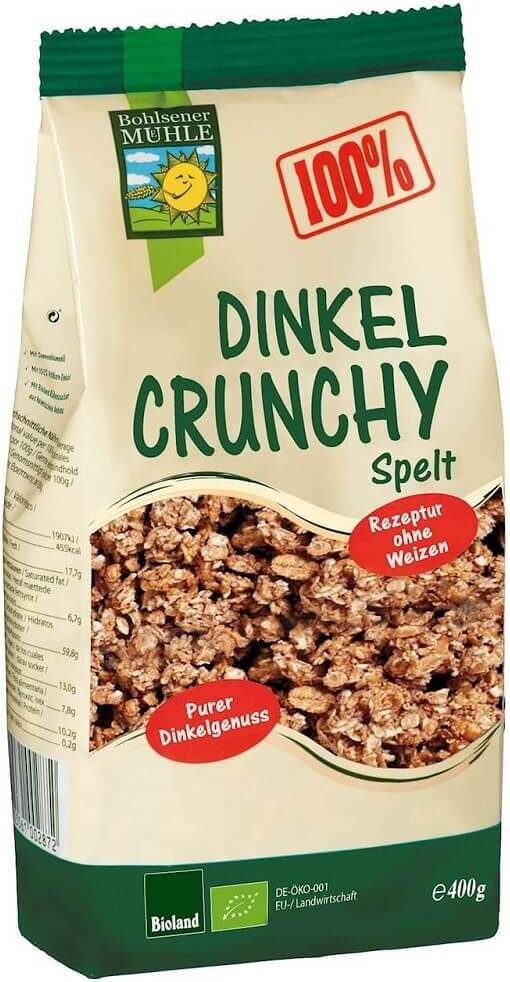 Dinkel Crunchy BIO 400 g - BOHLSENER MÜHLE