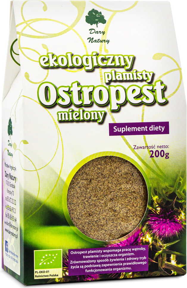 Mariendistel gemahlen BIO 200 g - GESCHENKE DER NATUR Hover Image