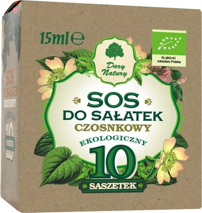 BIO-Knoblauch-Salatdressing 15 ml - GESCHENKE DER NATUR Hover Image