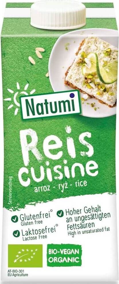 Glutenfreies eingedicktes Reisprodukt BIO 200 ml - NATUMI Fő kép