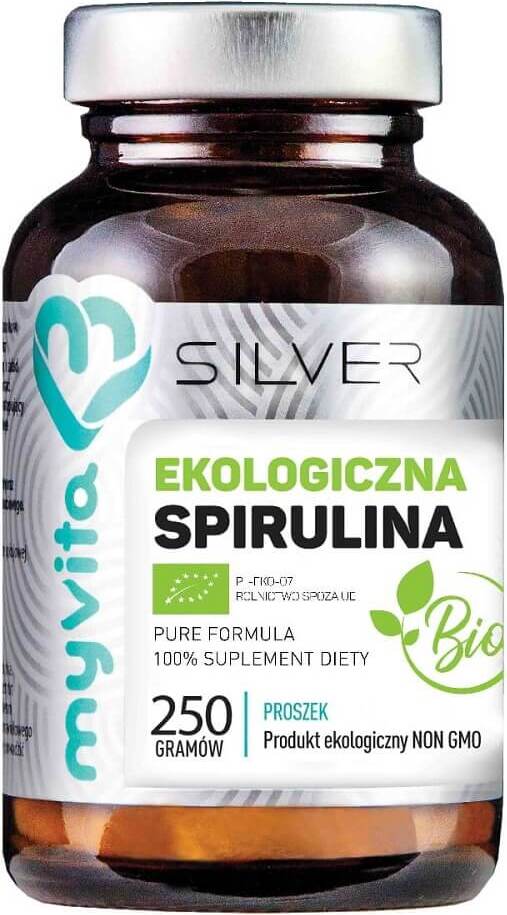 Spirulina BIO-Pulver 250g MYVITA SILVER PURE Hover Image