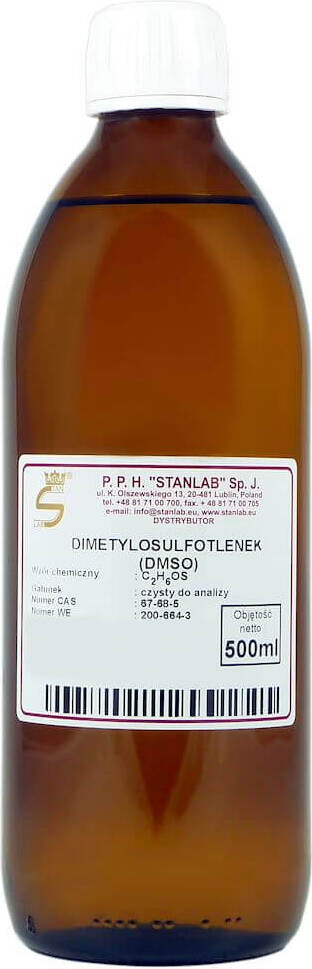 Dimethylsulfoxid dmso Glasflasche 500ml STANLAB Hover Image