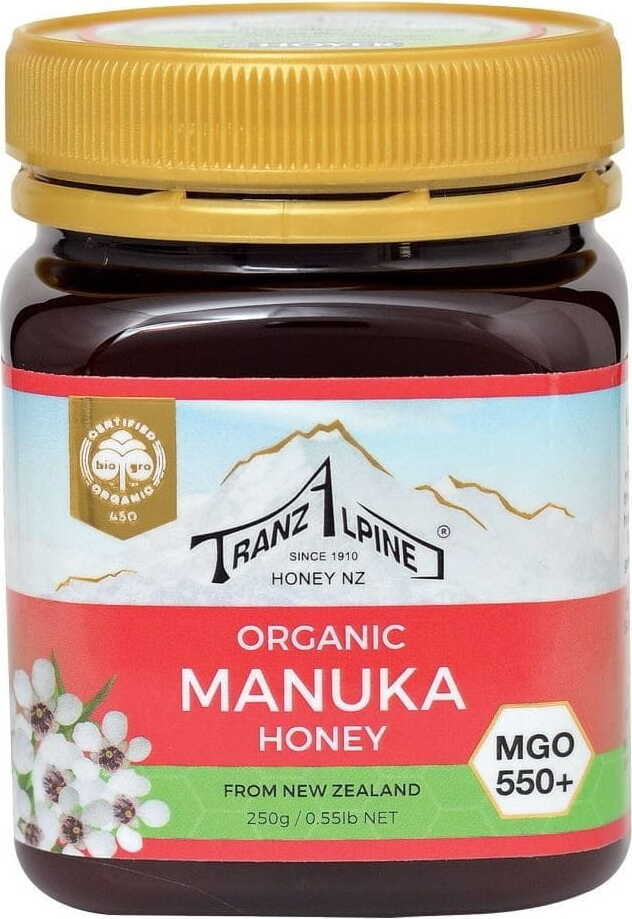 Manukahonig MGO 550 + BIO 250 g - TRANZALPINE