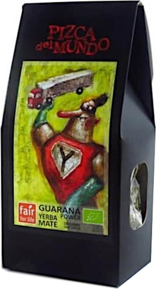 Yerba Mate Guarana Power (mit Guarana) BIO 100 g - PIZCA DEL MUNDO