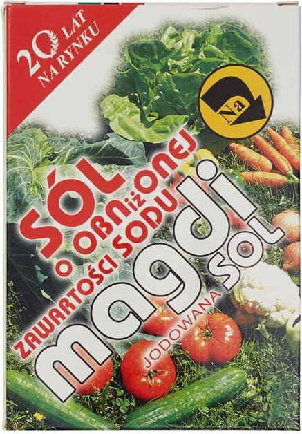 Natriumarmes Salz (Karton) magdi 500 g MANAVITA Hover Image