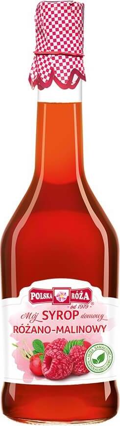 Rosen- und Himbeersirup 500 ml POLSKA RÓŻA