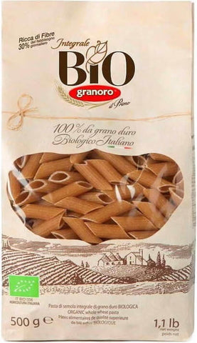 Mezze Penne Rigate Vollkornnudeln BIO 500 g GRANORO