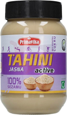 Tahini light active 100% Sesam ohne Zucker 460 g PRIMAVIKA