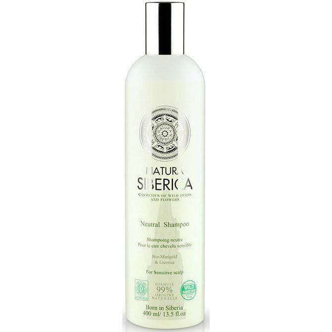 Neutrales Shampoo für empfindliche Kopfhaut 400 ml - NATURA SIBERICA