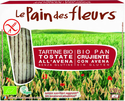 Glutenfreies Haferknäckebrot BIO 150 g PAIN DES FLEURS