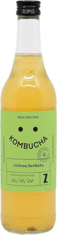 Kombucha mit grünem Tee BIO 500 ml - SÄURE