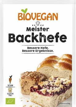 Glutenfreie Trockenhefe BIO 7 g - BIO VEGAN Hover Image