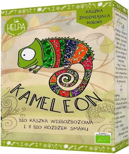 Mehrkornbrei mit 8 Aromastäben von HELPA, gefriergetrocknetes Obst und Gemüse, in Bio-Qualität, 300 g.